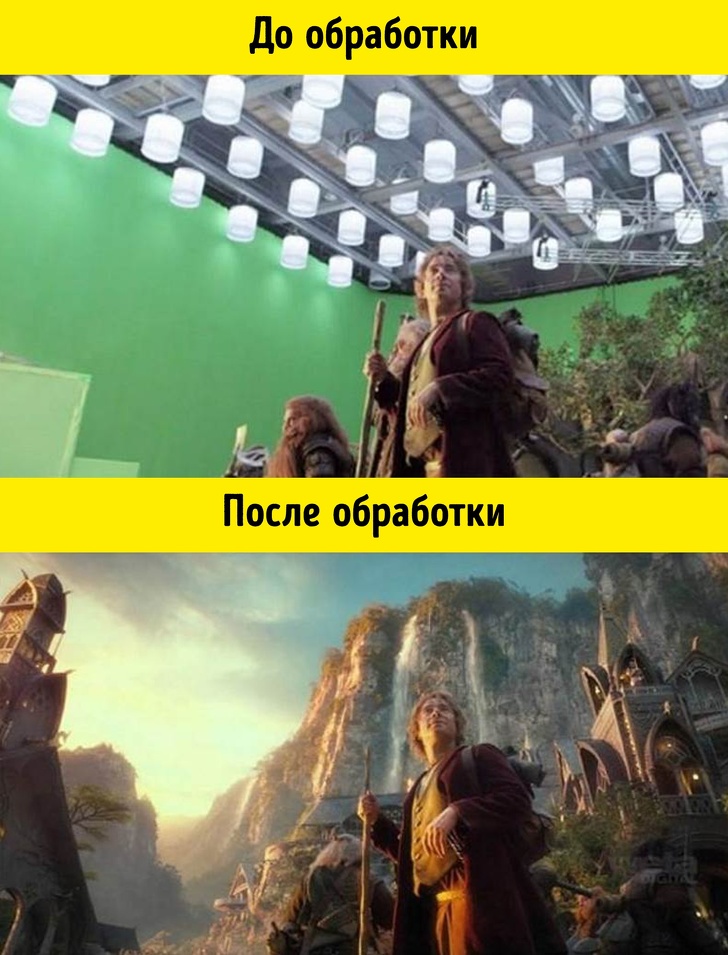 13 прикладів того, як насправді виглядають кадри з улюблених фільмів